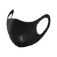 Cotton Black White Valve Mouth Face Masks Anti PM2.5 Dust Maske Washable Reusable Mouth Cover Filter