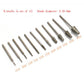 15 Style 3mm Emery Grinding Head Set Drilling and Polishing Electric Jade Carving Stone Carving Tool Electric Grinder Accessories