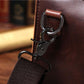Business Briefcase Men Retro Contrast Zipper Waterproof IPad Handbag Shoulder Bags Computer Bag