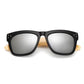 WTEMPO Cool Handmade Square Retro Sunglasses Women Men Vintage Plastic Frame Oversized Sunglasses fo