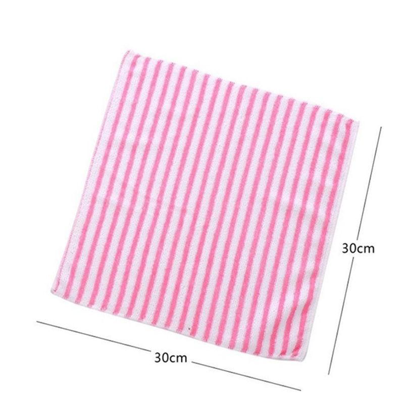 5/10pcs Cleaning Cloth High Efficient Anti-grease Dish Cloth Washing Towel Kitchen Cleaning Wiping Rags