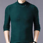 Double-sided Velvet Men's High-neck Long-sleeved T-shirt Plus Velvet Thermal Underwear Plus Size Bottoming Shirt Top