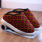 Handmade Beef Tendon Bottom Ladies Cotton Slippers Home Warm Shoes Winter Thickening Winter Half-heel Slippers