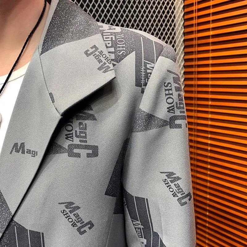 Men Camouflage Slim Windbreaker Suit Collar Coat Casual Jacket Trend Parka Long