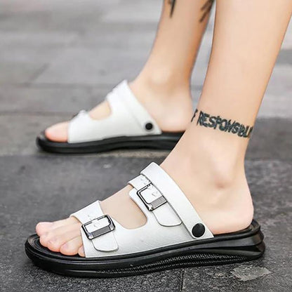 Sandals Men's Slippers Men's Summer Sandals and Slippers Korean Beach Shoes Outdoor Shoes