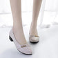 Ladies Moccasins Casual Shoes Flats Slip-On Comfort Flats Loafers Belt Buckle Decorations