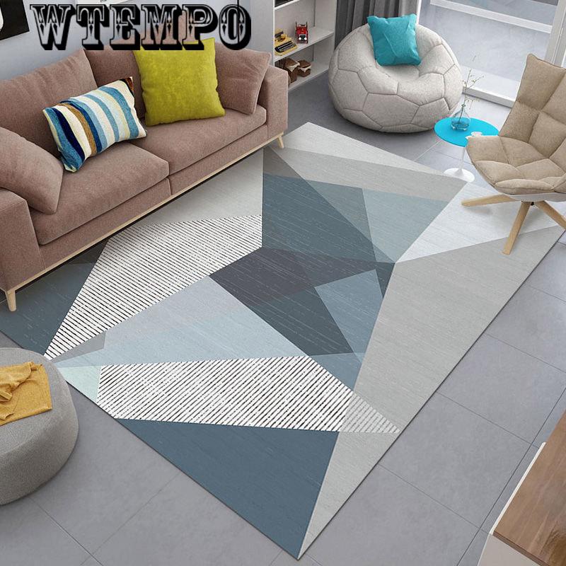 Coffee table carpet floor mat bedroom carpet bathroom non-slip floor mat blanket living room carpet