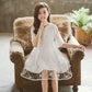 Girls' Dress 5-sleeve Summer Korean Style Version Children's A-line Princess Skirt Children's Mesh Skirt