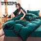 4pcs Home Bedding Sets Bed Linen Duvet Cover Flat Sheet Bedding Set Winter King Queen,bed Set 2019