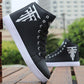 Summer Men's Korean Style High-top Shoes Trendy All-match Height-increasing Shoes Men's High-top Sneakers