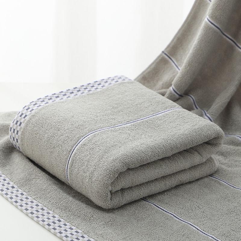 Bath Towels Pure Cotton Adult Men and Women Absorbent Soft and Thick Children's Thicker Extra-large Towel Wrap Wrapped In The Chest