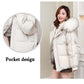 Women's Short Cotton Coat Students Loose Fashion Casual Cotton Coat Thick Bread Coat