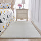 Plush Carpet Living Room Bedroom Room Female Growth Square Floor Mat