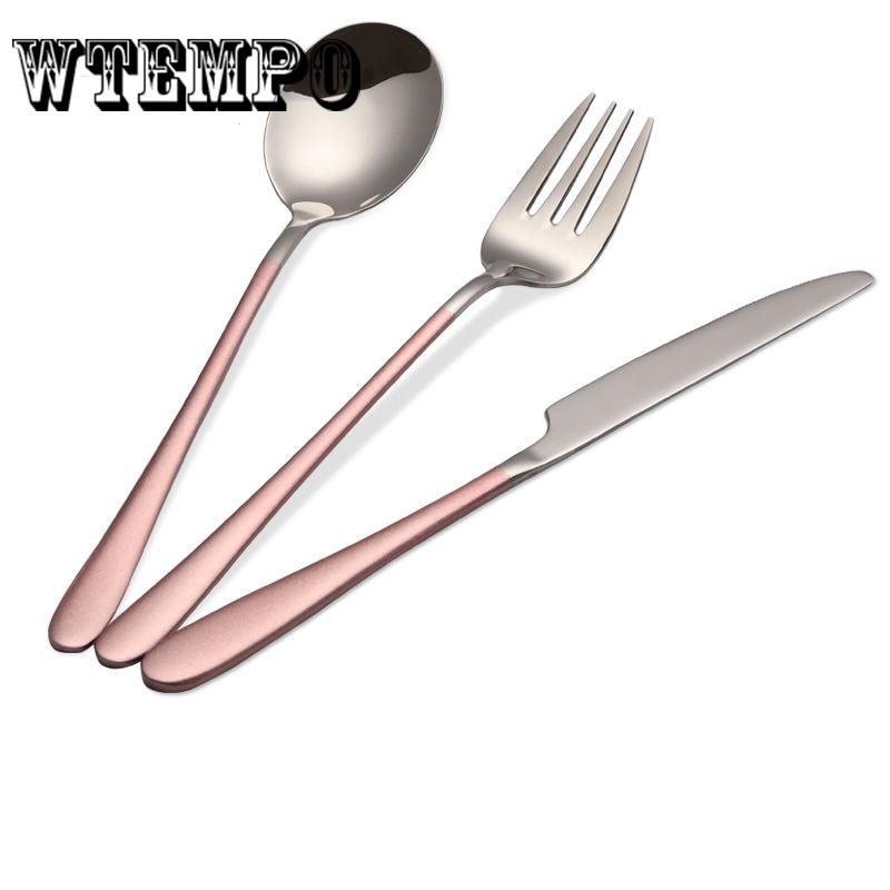 Fork Dinnerware Set Stainless Steel Cutlery Set 3pcs Knife Fork Set Tableware Cutleries