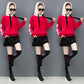 Cotton Women's Sweatshirt Wild Large Size Long Sleeve Warm Hoodie Autumn Winter Sweatshirt
