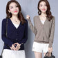 Fashion Solid Casual Drop Shoulder Lantern Sleeve Sweatshirt Pullover Tops for Women