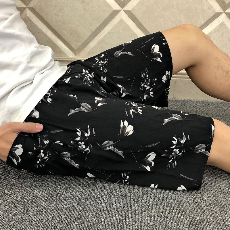 Men's Big Pants Home Pants Ultra-thin Plus Fat Plus Cotton Shorts Pajama Pants