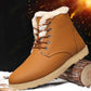 Martin Boots Men's Shoes Winter Waterproof Cold-resistant Plus Velvet Thick Warm Shoes Men's Snow Boots Men's Boots