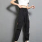 Summer Thin Plus Size Tooling Pants for Female Students Korean Version of Loose Wild Trend Casual Sports Harem Pants