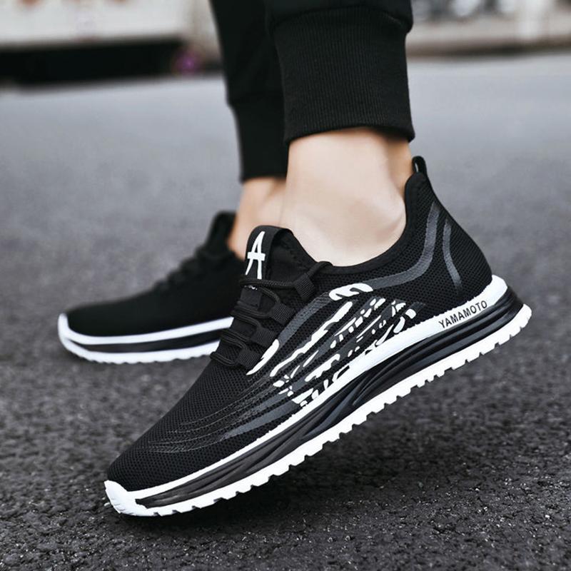 Men's Shoes Spring and Autumn Shoes Men's Casual Sports Running Light and Breathable All-match Autumn Trend Shoes