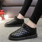 Women's Snow Boots Winter Warm Plus Velvet Flat Shoes Waterproof Non-slip Warm Ankle Boot Short Boots
