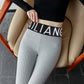 80-150 Kg Spring and Autumn High-waisted Leggings Women's Outer Wear Plus Size Thermal Pants Students Korean Version of Slim Cropped Trousers