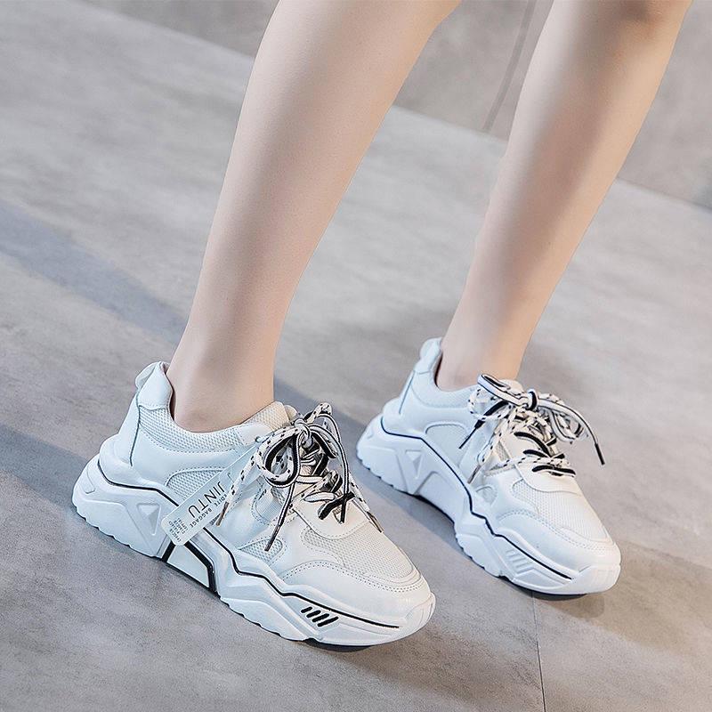 Fashion Chunky Sneakers Women Shoes Trendy Sneakers Platform Casual Shoes Female Dad Trainers Basket