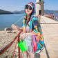M-3XL Spring Autumn Plus Size Loose Thin Coats Women's Summer Long Sleeve Camouflage Print Hooded Sun Protection Jackets