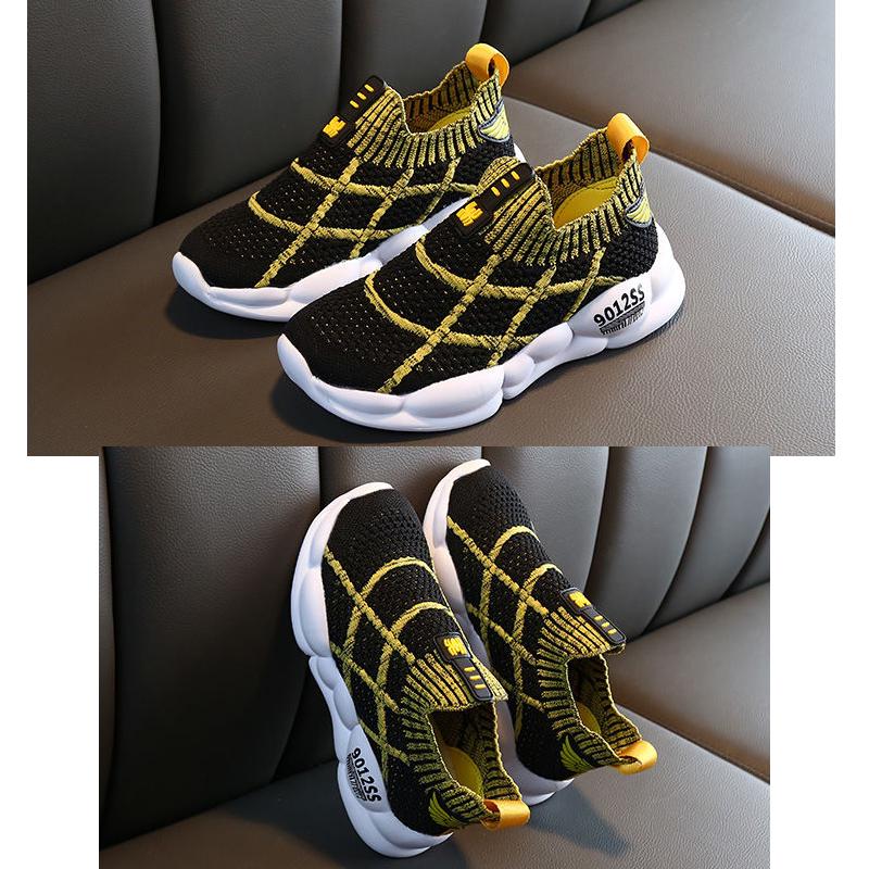 Baby Boys Girls Mesh Solid Ankle Shoes for Children Kids Breathable Casual Sport Shoes Sneakers