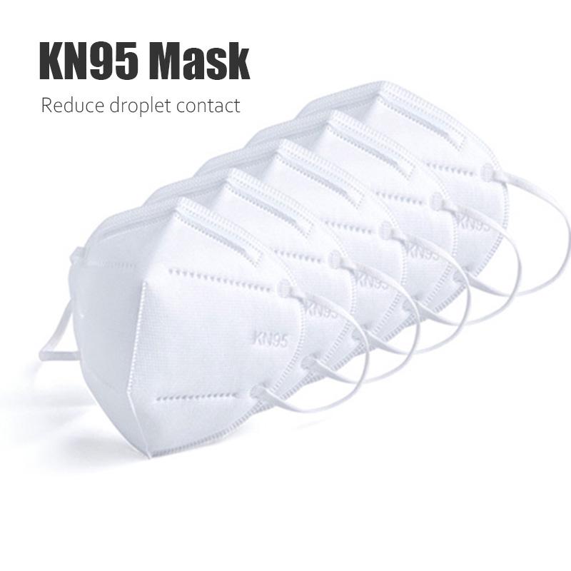 KN95 masks dustproof and breathable disposable masks three-layer filter anti-fog haze unisex