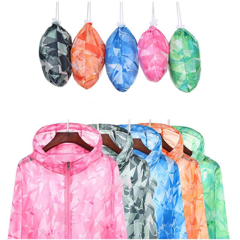 Spring and Summer Camouflage Sunscreen Clothing Men's Ultra-thin Breathable Outdoor Jacket UV Protection Skin Windbreaker Coat Sunscreen Clothing