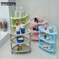 3 Layers Bathroom Shelf Kitchen Storage Shelf Desktop Living Room Shelf Tripod Snack Rack