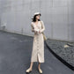 Autumn and Winter Long Sweater Dress Over-the-knee Bottoming Knitted Jacket Slim Female Top