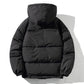 Winter Cotton Clothing Men's Hooded Solid Color Jacket Ins Wind Korean Version of The Trend Loose Casual Cotton Clothing Bread Suit Coat