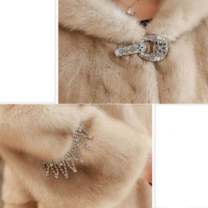 Fur Coat Woman Fashion Teddy Coat Winter Thicken Warm Jackets Lady Faux Fur Outwear Long Hooded Coat