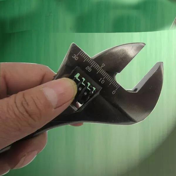 Hardened Black Pearl Nickel Long Handle Wrench Adjustable Wrench Universal Wrench