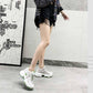 Plus Size 35-40 Summer Women Ins Mesh Sneakers Breathable Running Basketball Shoes Students Shockproof Non-slip Heighten Shoes