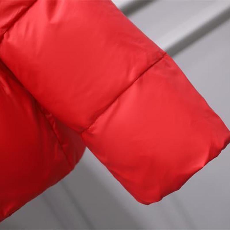 2021 Small Slim Stand Collar Lightweight Down Jacket Women's Short White Duck Down Fashion Jacket