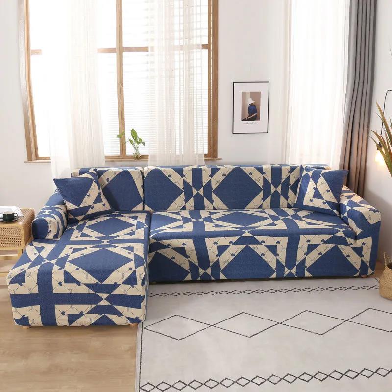 Sofa Cover All-Inclusive Universal Cover Printed Elastic Sofa Cover Full Cover Sofa Towel Cushion Cover