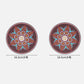 1/2/4pcs Mandala Pattern Creative Silicone Coaster Household Anti-scalding Mat Coffee Drink Coaster