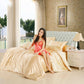 Sleeping Four-piece Pure Color Household Duvet Cover Sheet Student 4-piece Dormitory Bedding