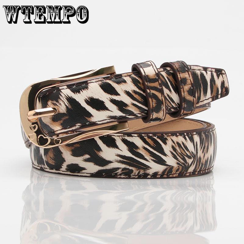 Women's Wide Belt Pu Leather Pin Buckle Decorative Casual Belt Female