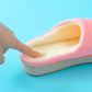 Winter Warmth Couple Plush Household Non-slip Platform Confinement Shoes