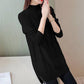 Pofulove Plus Size Sweater Plus Size Velvet Thick Bottom Sweater Women Mid-length Half-high Collar