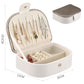 Jewelry Storage Box Small Necklace Ring Earrings Earrings Storage Artifact Portable Travel Simple Jewelry Jewelry Box