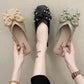 Slippers Women Summer Outer Wear Non-slip Wear-resistant Sandals and Slippers Bow Solid Color