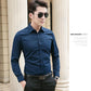 Men's White Shirt Long-sleeved Spring and Autumn Bottoming Shirt Korean Version of The Slim-fit Business Formal Suit with Work Shirt
