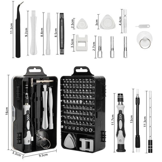 32/52/115Pcs Multi-function Screwdriver Set Mobile Phone Disassembly and Watch Repair Screwdriver Tool Professional Repair Tool
