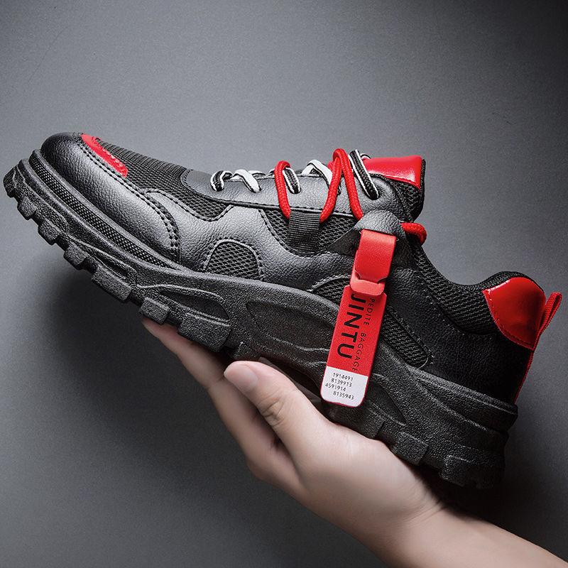 Spring Men's Sneakers Korean Style Trendy Casual Men's Sneakers All-match Breathable Shoes