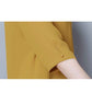 Chiffon Top Women's Mid-sleeve Mother's Summer Dress Fashionable Western Style Loose Plus Size Shirt